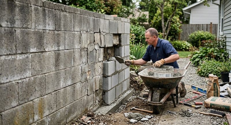 Masonry Wall Repair in Cleveland, OH
